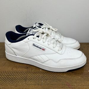 Reebok Shoes Mens 12 White Blue Club MEMT Classic Sneakers‎ Casual Trainers